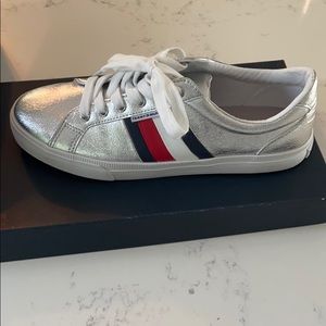Tommy Hilfiger Silver Sneakers